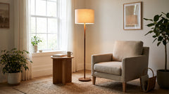 Tall floor lamp