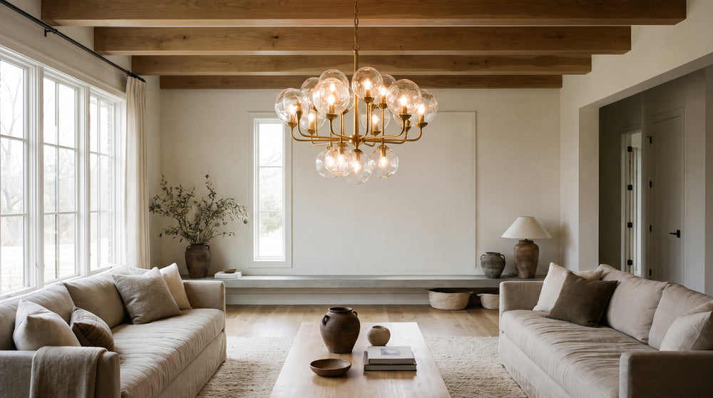 Large chandelier