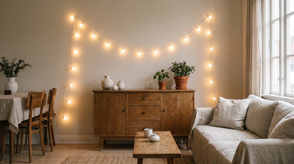 White garland