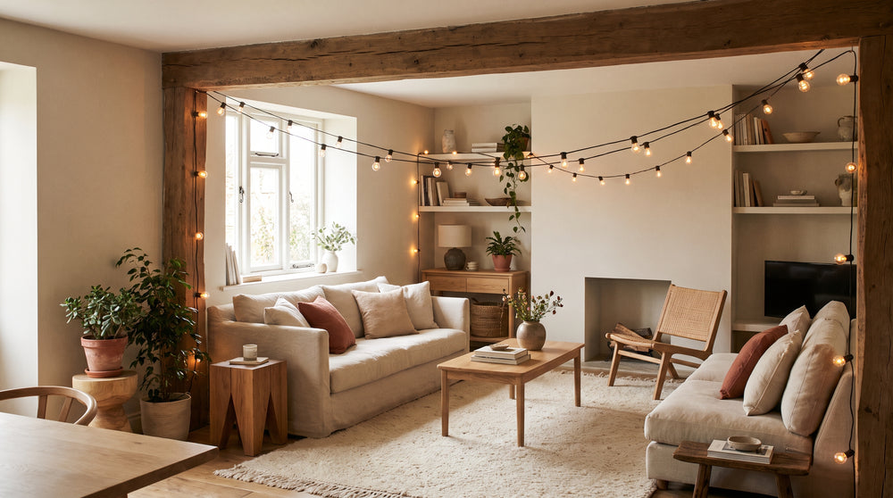 Wall fairy lights