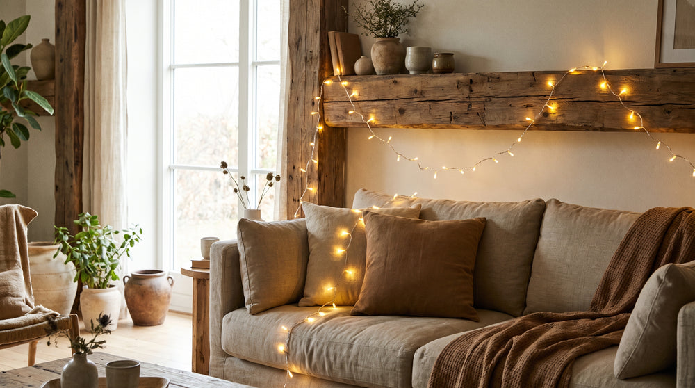 Rechargeable LED string lights