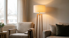 Antique floor lamp