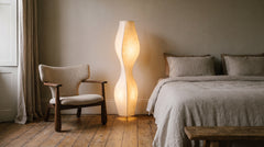 Designer bedroom floor lamp