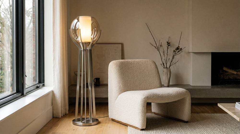 Contemporary floor lamp
