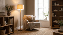 Arched floor lamp