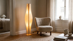 Arched floor lamp