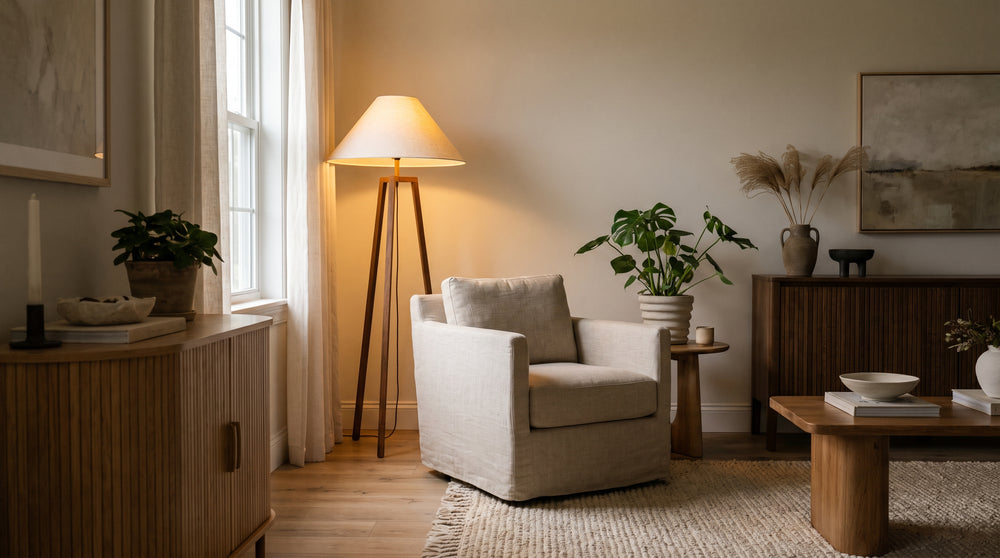 Giraffe floor lamp