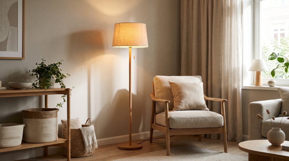Butterfly floor lamp