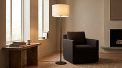 Black floor lamp for living room