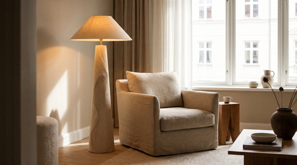 Turquoise floor lamps
