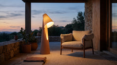 Wireless outdoor floor lamps