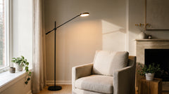 Black LED street lights