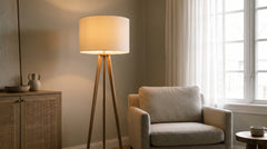 Wireless rechargeable LED floor lamps
