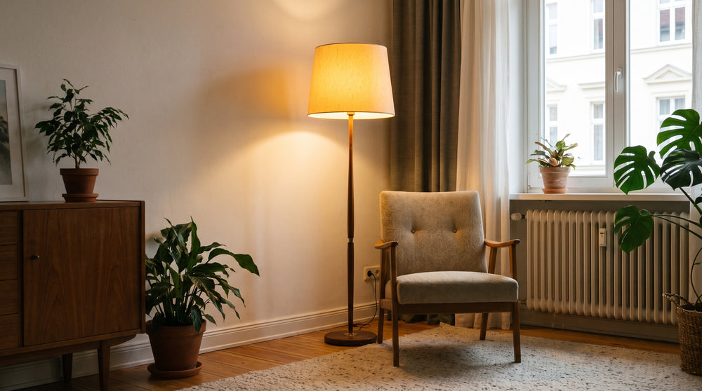 Retro floor lamps