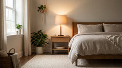 Antique bedside lamp