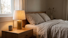 Mushroom bedside lamp