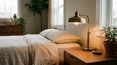 Gold Bedside Lamp