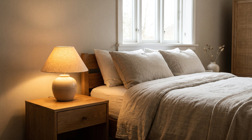 Japanese bedside lamp