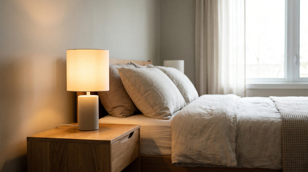 Modern bedside lamp