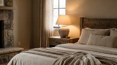 Bedside lamp for boy