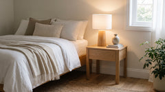 Scandinavian bedside lamp