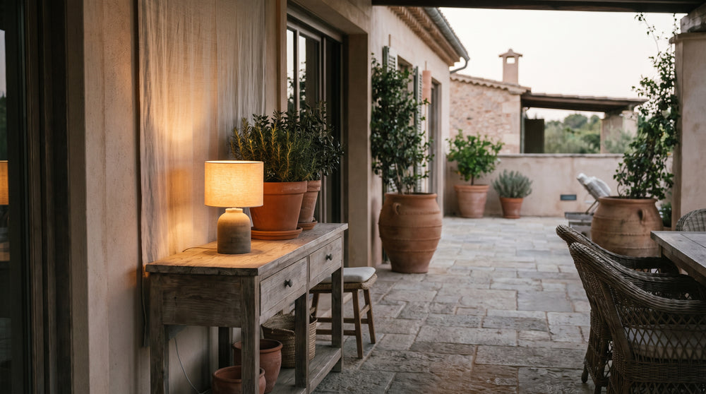 Outdoor solar lamp