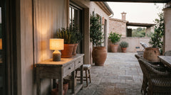 Outdoor solar lamp