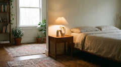 Dimmable bedside table lamps