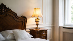 Baroque bedside table lamps