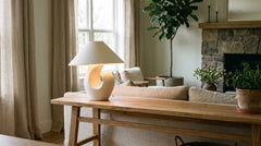 Designer white table lamps