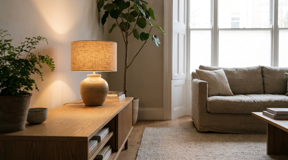 Turquoise table lamps