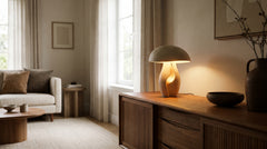 Green table lamps