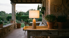 Rechargeable LED outdoor table lamps