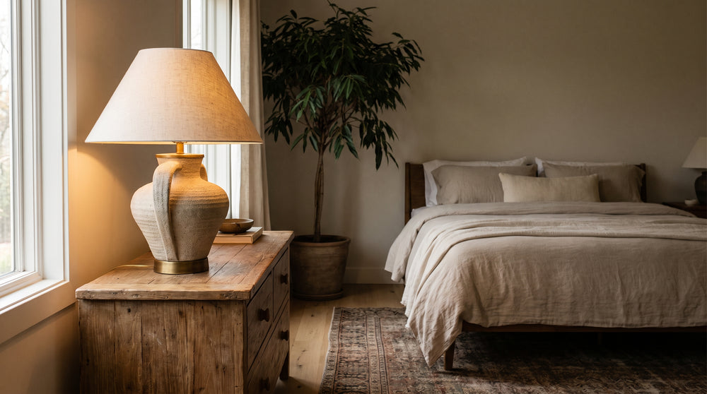 Designer table lamps for the bedroom