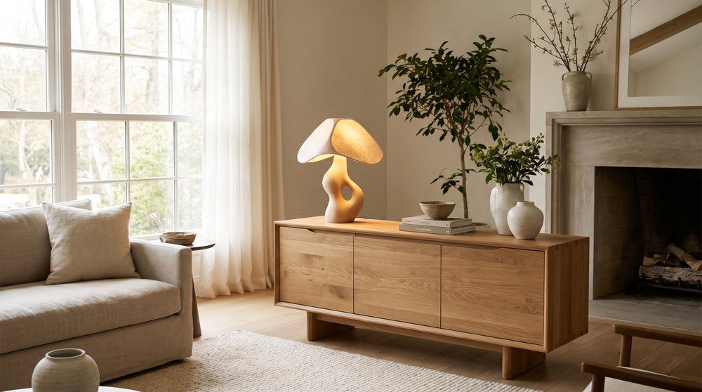 Designer table lamps for the living room
