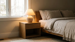 Ceramic bedside table lamps