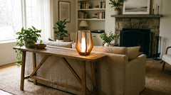 Wireless rechargeable LED table lamps