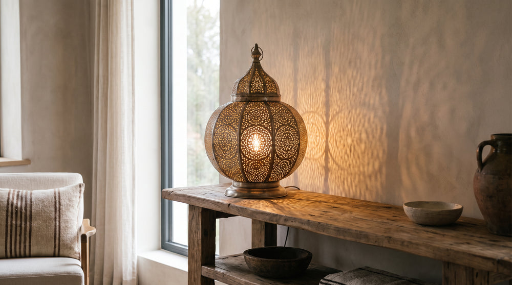 Oriental table lamps