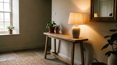 Table lamps for entryway