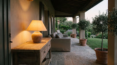 Solar table lamps for patio