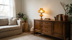Vintage table lamps for living room