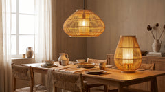 Bamboo Light Fixture