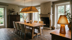 Wooden Light Fixture