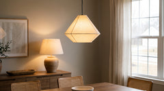 Cork light fixture