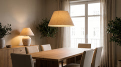 Silver-colored light fixtures