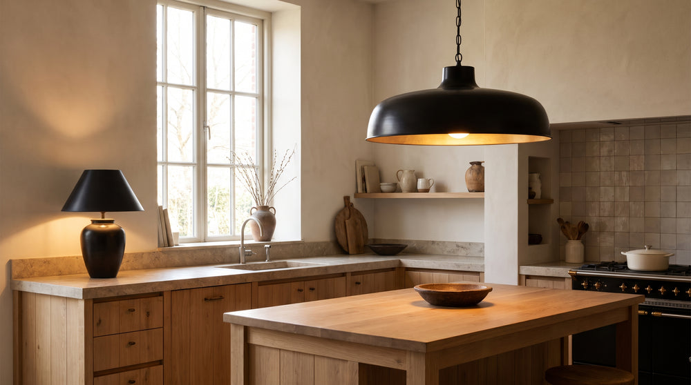 Black light fixtures for kitchen