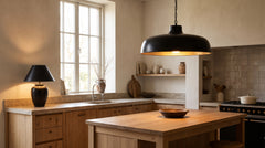 Black light fixtures for kitchen