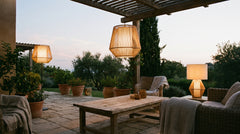 Outdoor pool lighting
