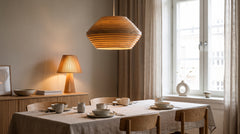 Wooden dining room light fixtures