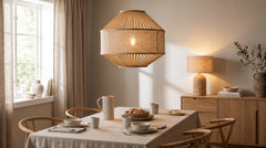 Jute light fixtures